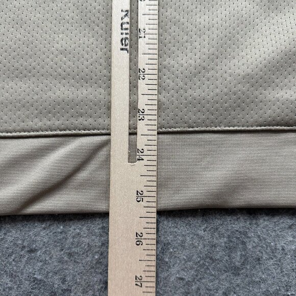 Texas A&M Aggies Nike Sweater Vest Men M Beige Knit Performance Pullover V-Neck - Picture 11 of 12